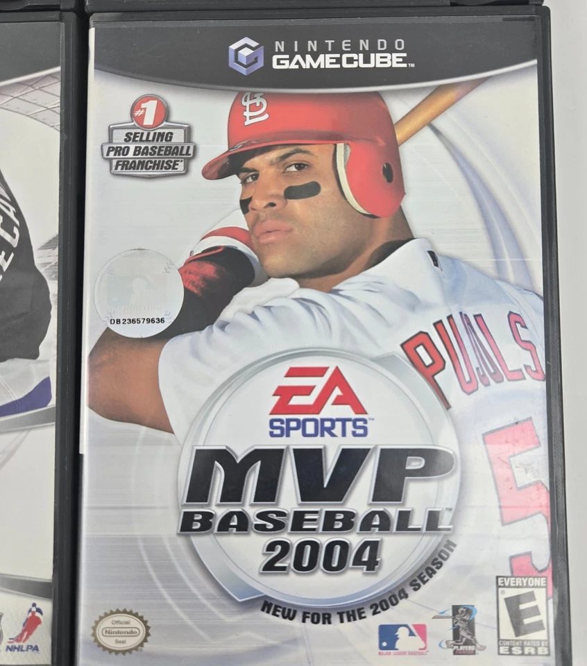 Lote de cinco juegos deportivos Game Cube MVP, NHL, Nascar, NBA y fútbol Foto 3 de 4