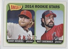 2014 Topps Heritage Rookie Stars Buddy Boshers Matt Shoemaker #194 1g9