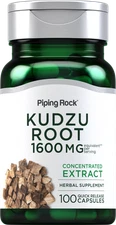 Kudzu Root Capsules 1600 mg | 100 Count | Non-GMO | by Piping Rock