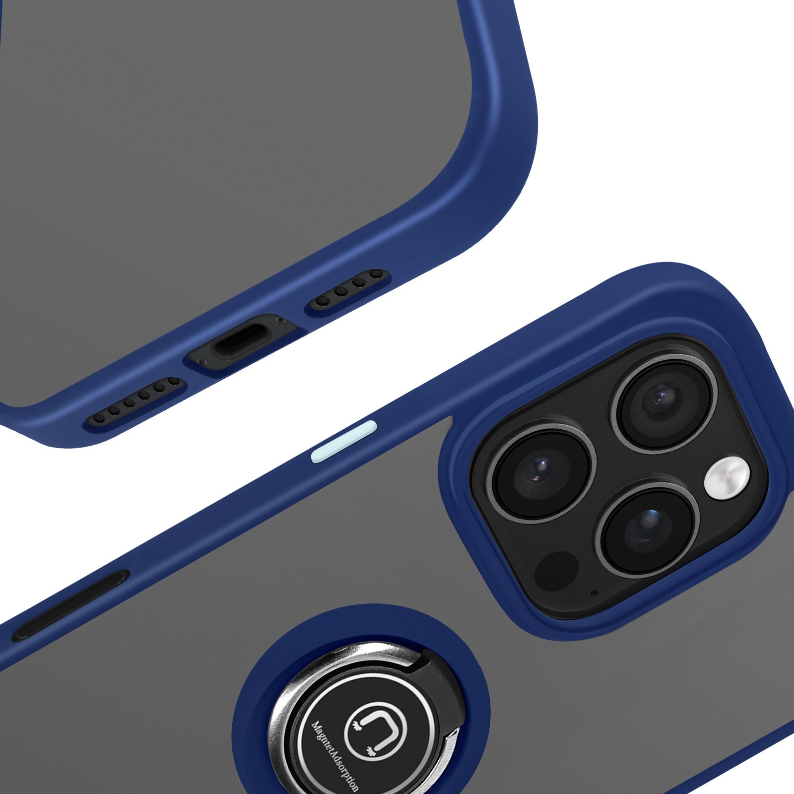 Coque iPhone 16 Pro Max support vidéo pour streaming et appels mains libres - 4