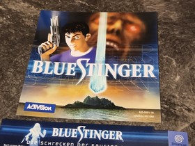 Sega Dreamcast | Custom Repro Ersatz Cover Inlay | Blue Stinger 