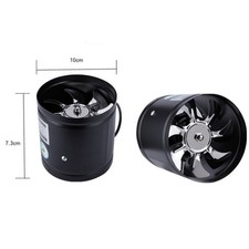 100mm 220V Metal Powerful Inline Extractor Fan Industrial Duct Axial Ventilator