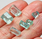 12Ct Paraiba Blue Green Emerald Vanadium Beryl Facet Rough Specimen YMDb398 — photo 1