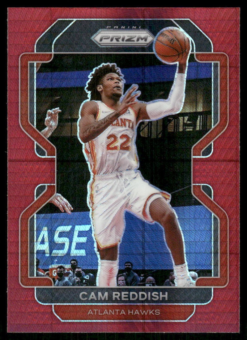 2021-22 Panini Prizm #21 Cam Reddish Hyper Red SSP