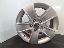 2009 SKODA OCTAVIA SKODA OCTAVIA 16" ALLOY 6.5 X 16 ET 50 WHEEL HAS MULTIPLE MAC
