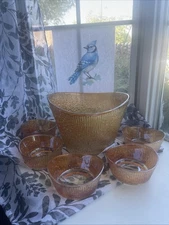 Light Orange Set Of Bowls - 6 Pc