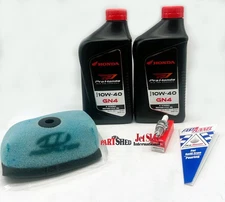2003-2019 Honda CRF230F 10W40 GN4 Oil Change Kit W/ Air Filter & Spark Plug