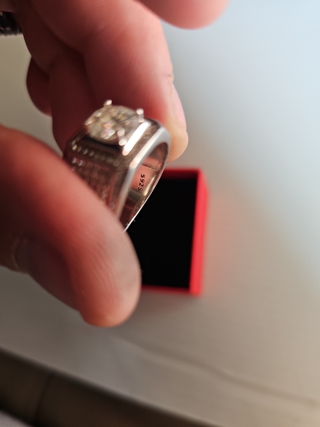 Moissanite Ring - image 2