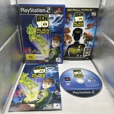 Ben 10 Alien Force • PlayStation 2 PS2 Game + Manual (2008) PAL AUS • Complete