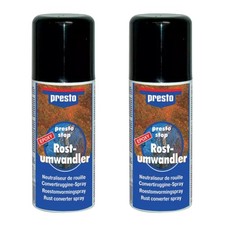Epoxy Rostumwandler-Spray Presto Stop 2x 400ml Grundierung Rostschutz Epoxydharz