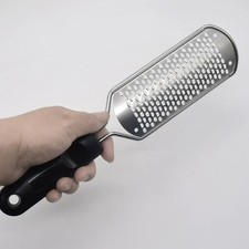 Stainless Steel Pedicure Foot File Dual Sided Callus Remover Rasp Heel Scrubber