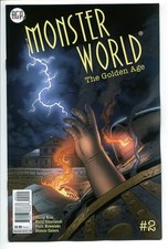 Cover of Monster World: The Golden Age #2