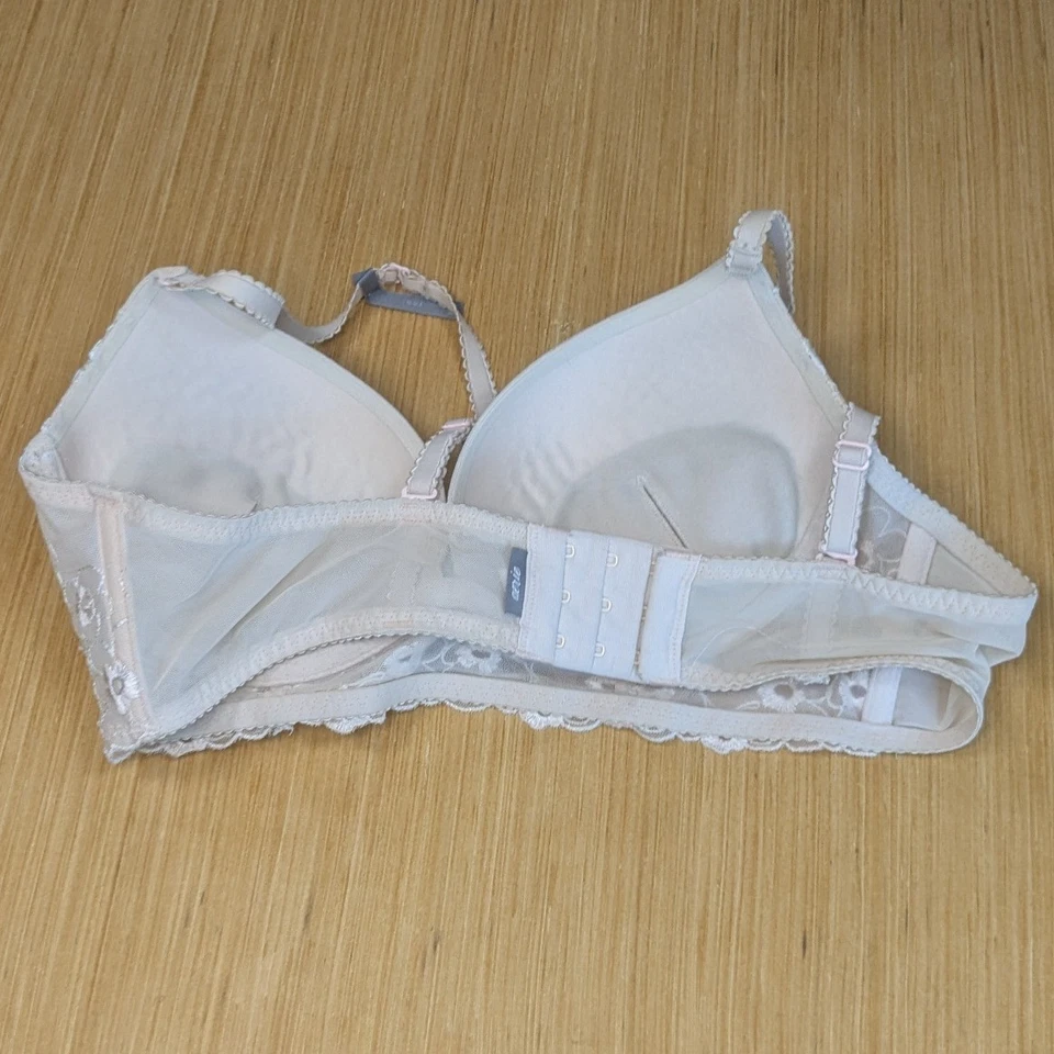 Бюстгальтер Aerie 34C кружевной с цветочной подкладкой на косточках регулируемые ремни женский коттедж - Изображение 4 из 4