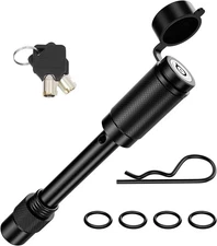 Nilight Trailer Hitch Lock Pin 5/8" Locking Receiver Keyed Unique... 