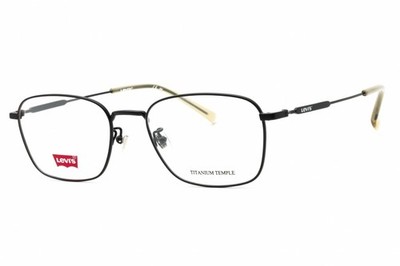 Levis LV 7048/F/LEV 0003 00 Matte Black 54mm Eyeglasses New Authentic