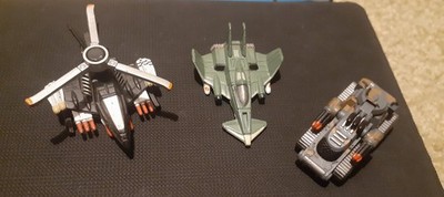 Micro Machines (1993 & 1998) BX-21 Vindicator, ZI-9000, X3 Raider