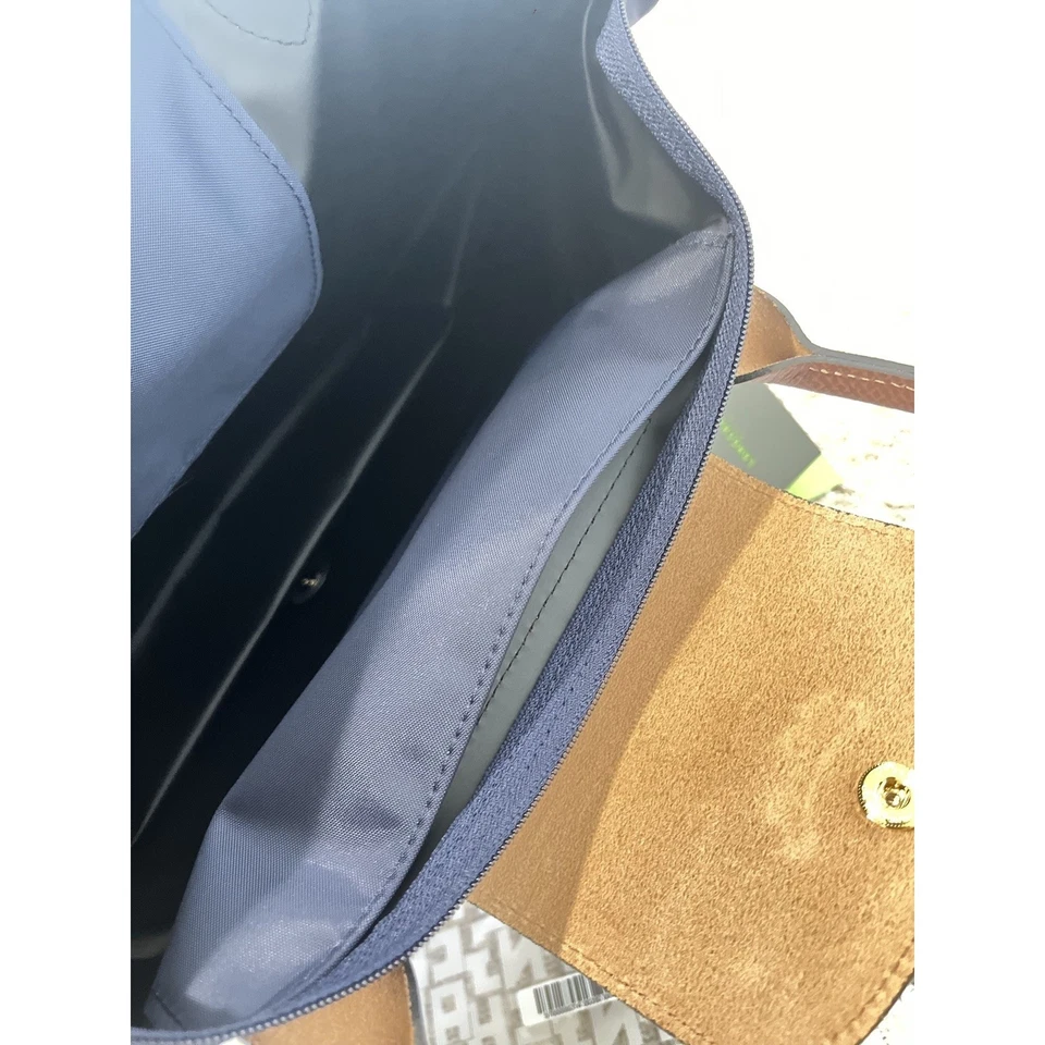 Autêntica Bolsa Tote LONGCHAMP Le Pliage Original M Nova em Folha - Várias Cores - Imagem 4 de 4