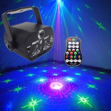 Mini RGB Portatile Led Palco Luce Laser DJ KTV Proiettore Discoteca Festa Lampada USB