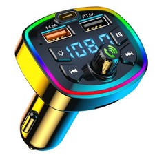 Bluetooth FM Transmitter Car Kit MP3 Player Handsfree PD Fast Charger USB Drive