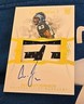 2019 Flawless Collegiate Anthony Johnson rookie relic patch on card auto 6/25