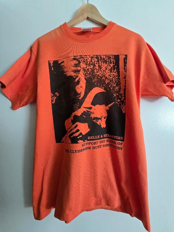 Belle & Sebastian Clydeside Hunt Saboteurs T-Shirt - Large
