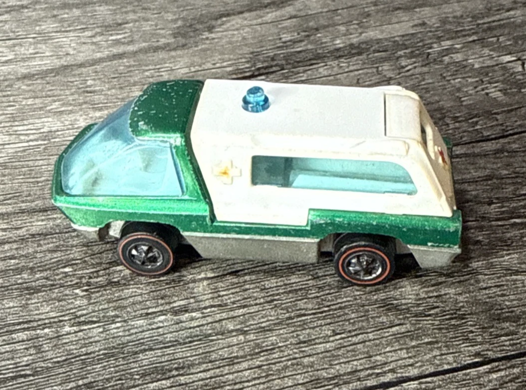 Hot Wheels Redlines Vintage Manufacture Diecast Ambulances for