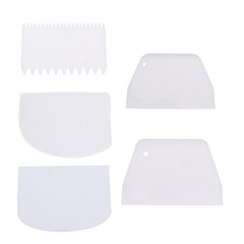 5 Pcs Strumenti Per Decorare Torte Accessori Panificazione Raschietto Da Forno