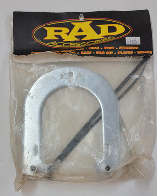 Accessoires Frein Pont De Roue NOS Pour BMX Freestyle Vintage - Marque Rad - Argenté