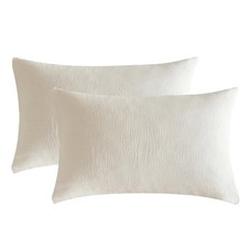 Muslin Pillowcases Standard Size 100 Cotton, 2 26" x 20" Pack of 2 1-white