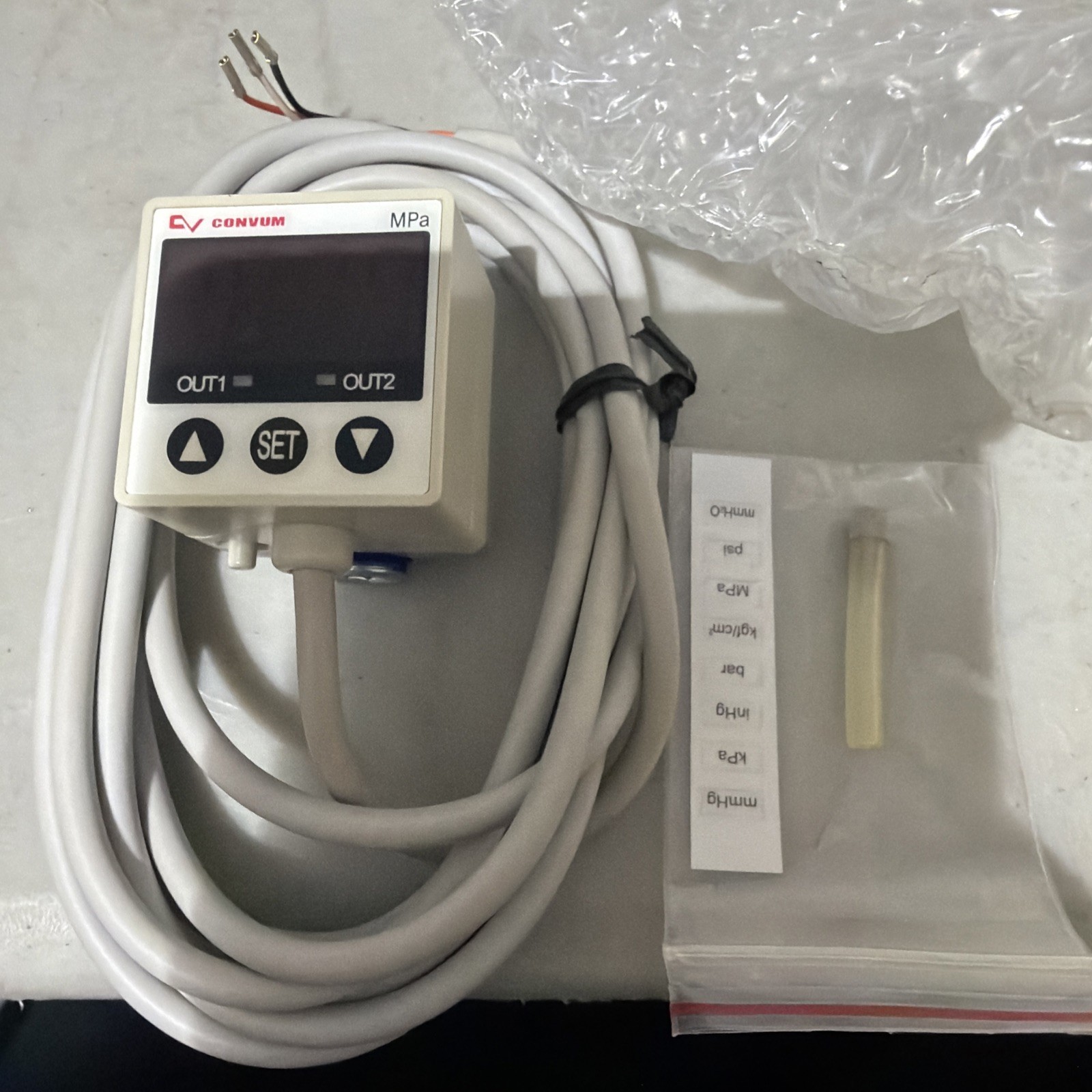Parker Pressure Vacuum Sensor P33N-PGAT