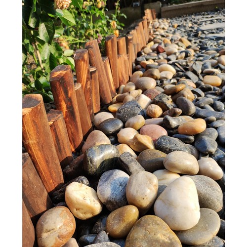 Polished Pebbles River Rocks, 2-3" for Plant Decorative Stones Vase Aquarium 5Lb - Picture 7 of 12