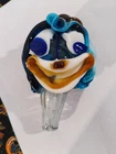 Murano Glass Clown Head Bottle Stopper