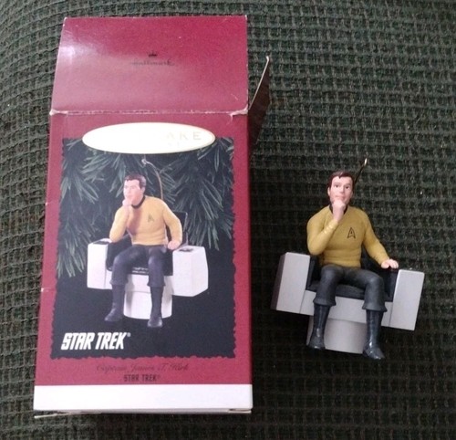 Lot Of 8 Vintage Star Trek Hallmark Keepsake Christmas Ornaments. Kirk, Picard - Picture 5 of 9