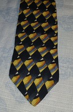 J Garcia Collectors Edition Abstract Pattern 100 Silk Tie Made In USA Dead Head