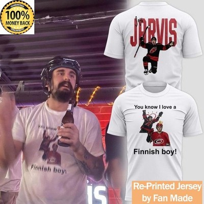 Hurricanes 2026 You Know I Love a Finnish Boy T-Shirt - Size S to 5XL