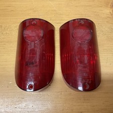Pair 2 Vintage 1962-64 Studebaker Hawk Tail Light Lenses Plus One Backup Pair 2 Vintage 1962-64 Studebaker Hawk Tail Light Lenses Plus One Backup
