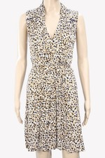 Abito da donna French Connection taglia 36 (UK 10) multicolore viscosa abito a tubino