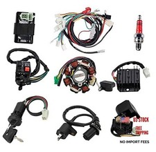 Complete Wiring Harness Kit with Electrics for ATV Quad 4 Wheelers 150CC-250CC