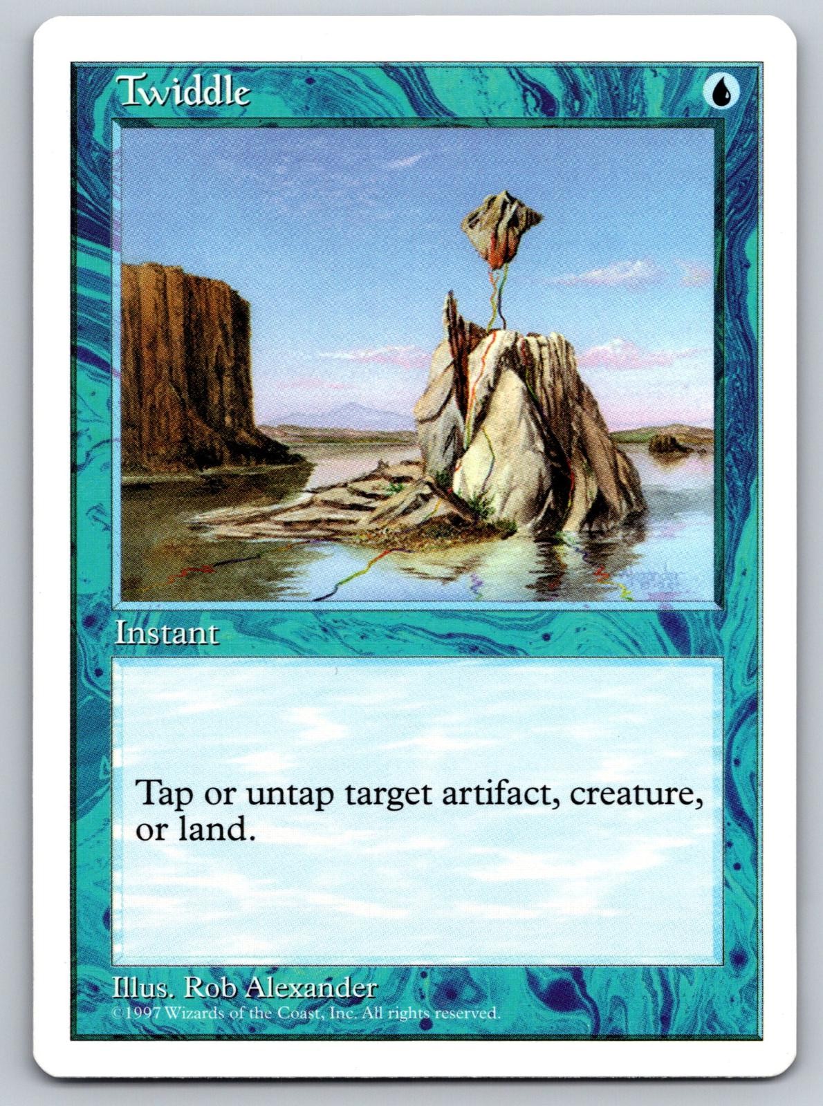 Twiddle Common Fifth Edition Magic: The Gathering Lightly Played