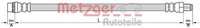 Metzger Bremsschlauch Vorne Links Vorne Rechts 4110373