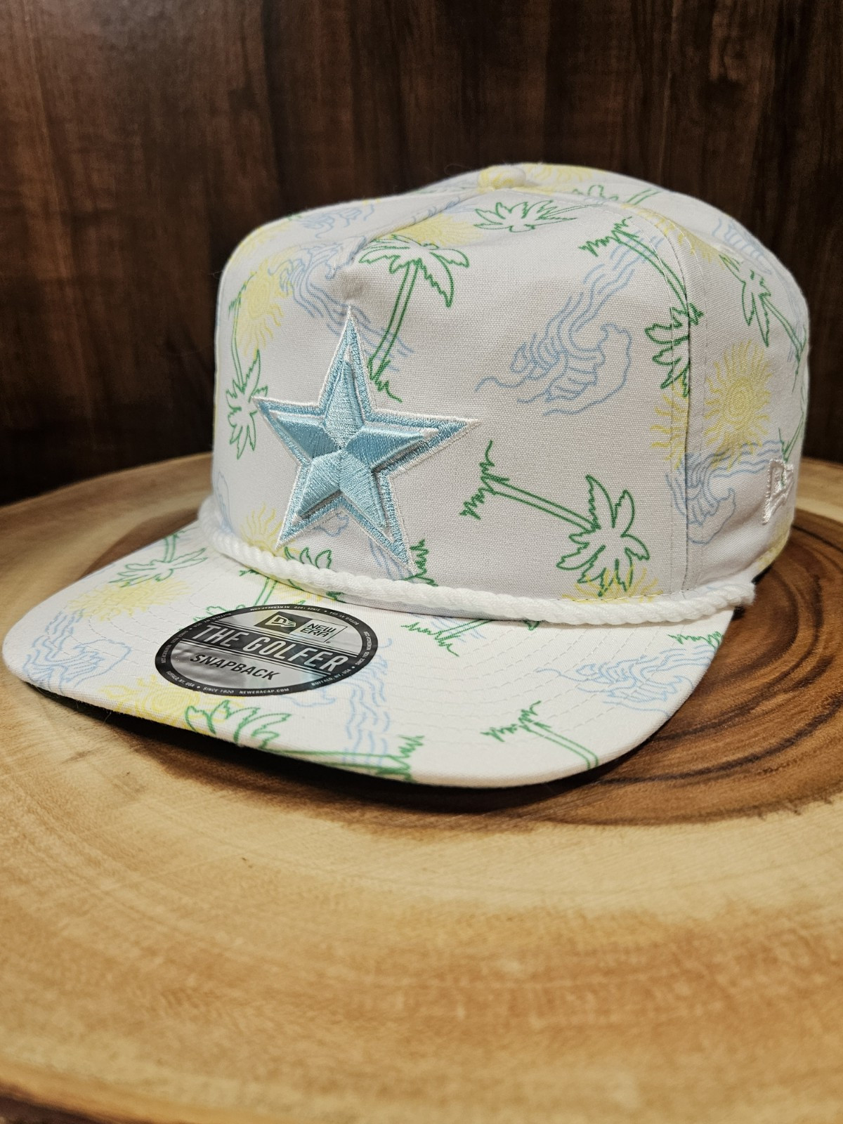 Dallas Cowboys NFL The Golfer Rope Snapback Adjustable Cap by New Era