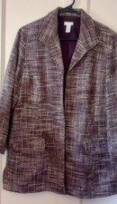 CHICOS TWEED BLAZER