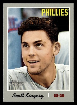 Scott Kingery 2019 Topps Heritage #THC-186 Philadelphia Phillies Buy10get5FREE