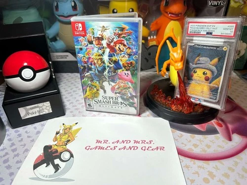 New ListingSuper Smash Bros. Ultimate (Nintendo Switch, 2018) With Case And Slip Insert