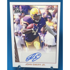 2021 Leaf Memories - 1990 Base Autographs John Emery Jr. #BA-JEJ Bronze Spectrum