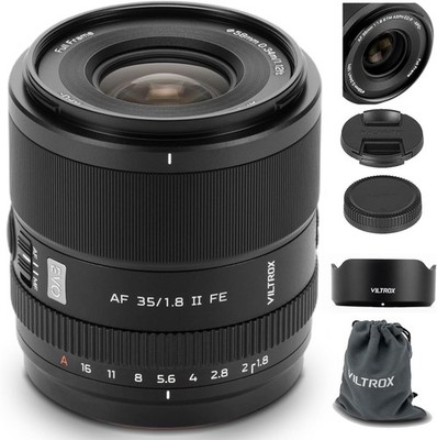 US VILTROX 35mm F1.8 II EVO FE APO Lens for Sony E-Mount Cameras