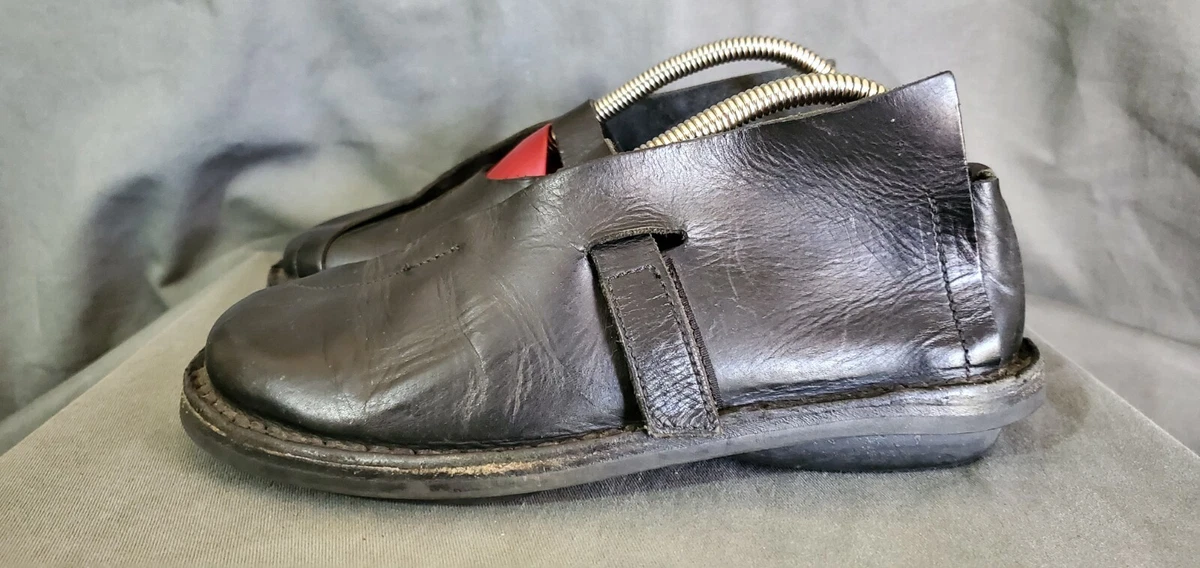 TRIPPEN Black Leather low slip on shoes Size 36 EU 6 US eBay