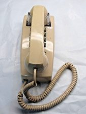 Vintage CORTELICO 255444-VBA-20MD Touch Tone Beige Wall Telephone UNTESTED