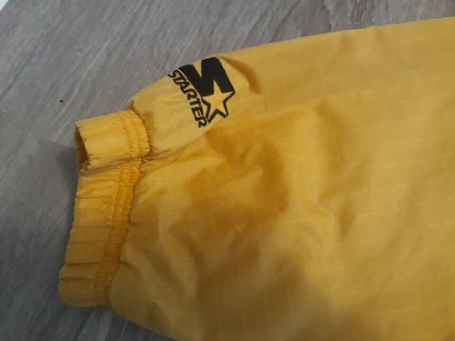 Vintage Starter Pro Line Authentic NFL Steelers Hooded Windbreaker Jacket Sz XL - Picture 11 of 13