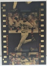 1994 Studio Editor's Choice Mike Piazza. Insert Card Dodgers